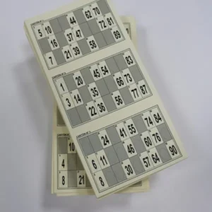 cartones para tachar de bingo