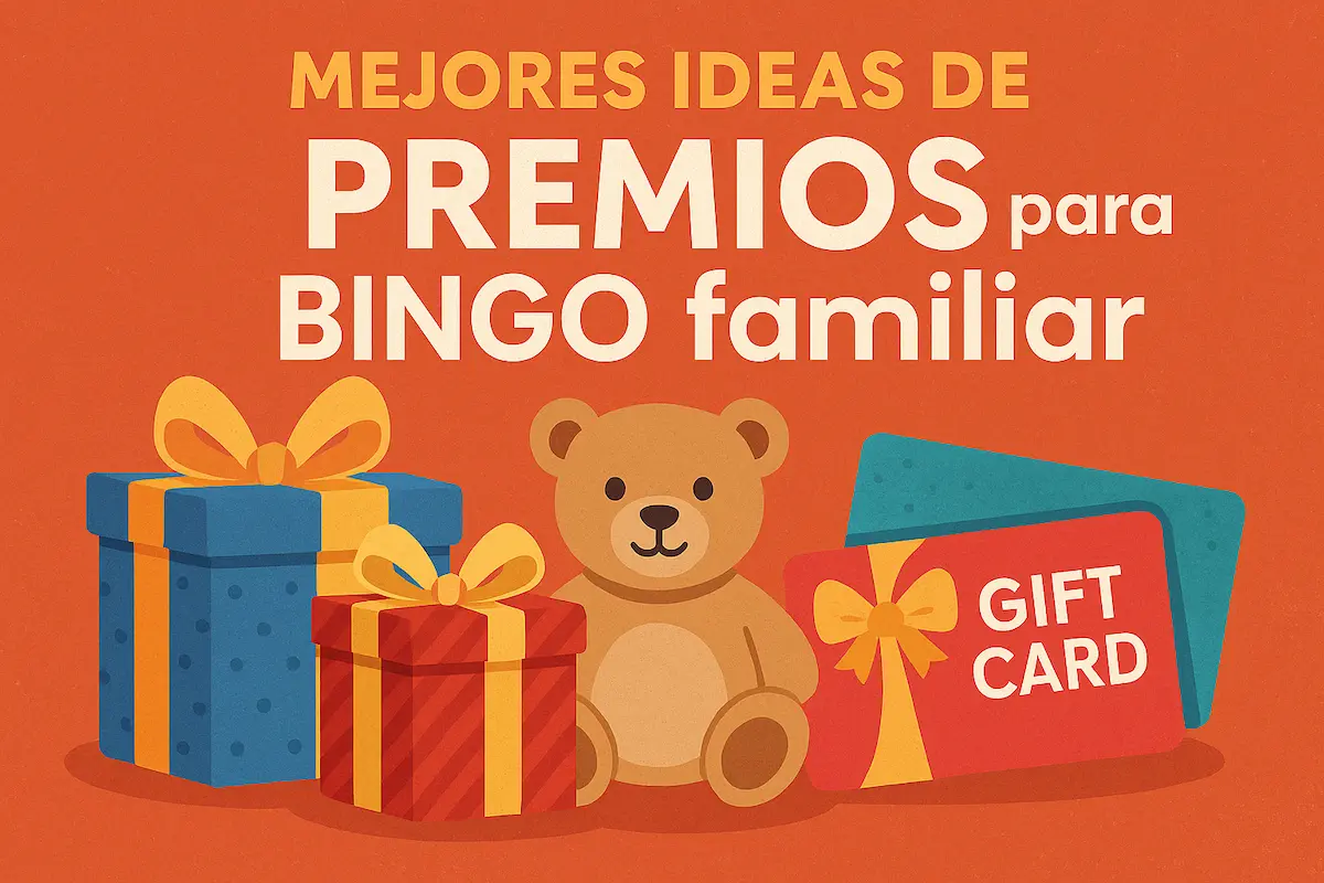 premios para bingo familiar